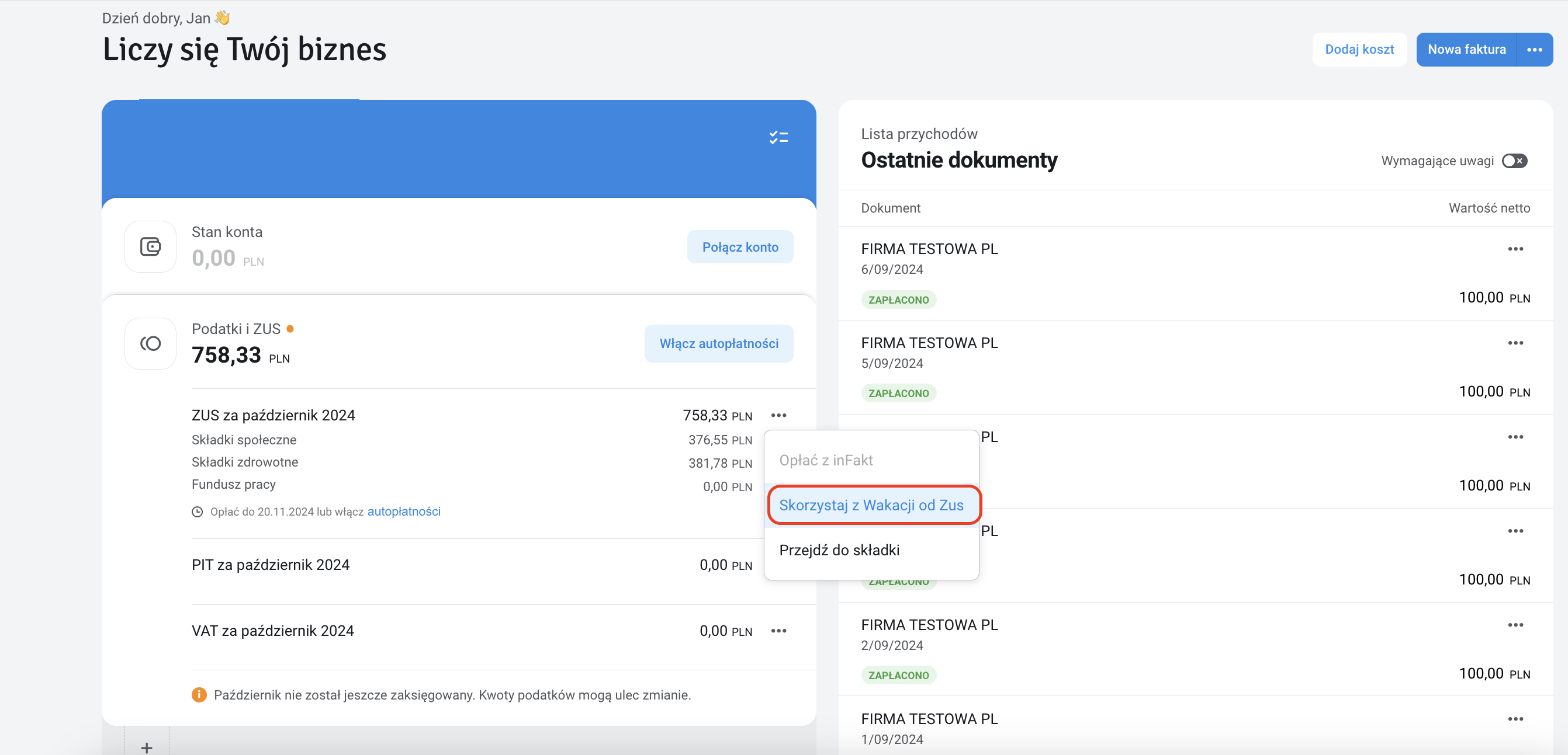 Jak żyć W świni W Minecrafcie Wakacje składkowe - jak zaznaczyć w aplikacji? – Pomoc inFakt.pl